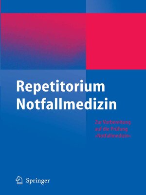 cover image of Repetitorium Notfallmedizin
